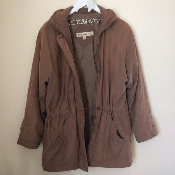London Fog Jackets & Blazers - London Fog Brown Tan Fall Jacket